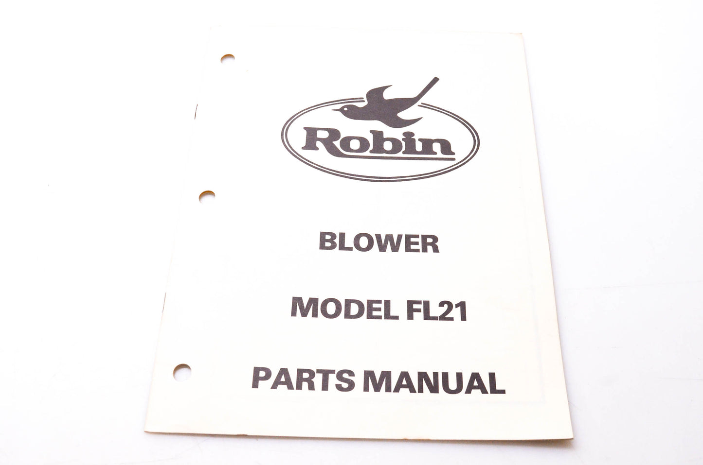 Carswell Distributing Company 4-86 Robin Blower Model FL21 Parts Manual