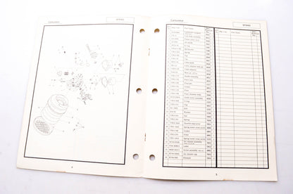 Carswell Distributing Company CIMA 11-85 Agway Leaf Blower Model BPB400 1985-86 Update Parts Manual