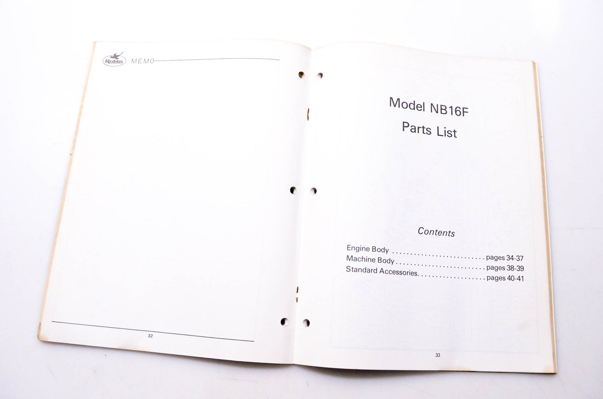 Salem Marketing Associates 3-82 Robin Bush Cutters Parts Manual