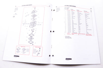 Shindaiwa 61250 Illustrated Parts List