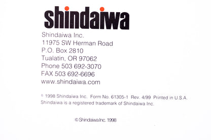 Shindaiwa 61305-1 Service Manual Gearcase & Cutters