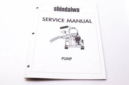 Shindaiwa 60220 Service Manual Pump