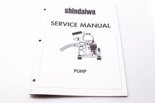 Shindaiwa 60220 Service Manual Pump