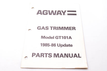 Carswell Distributing Company CIMA 11-85 Agway Gas Trimmer Model GT101A 1985-86 Update Parts Manual