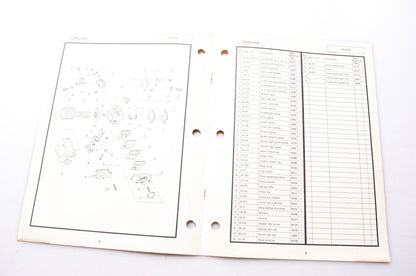 Carswell Distributing Company CIMA 11-85 Agway Gas Trimmer Model GT101A 1985-86 Update Parts Manual