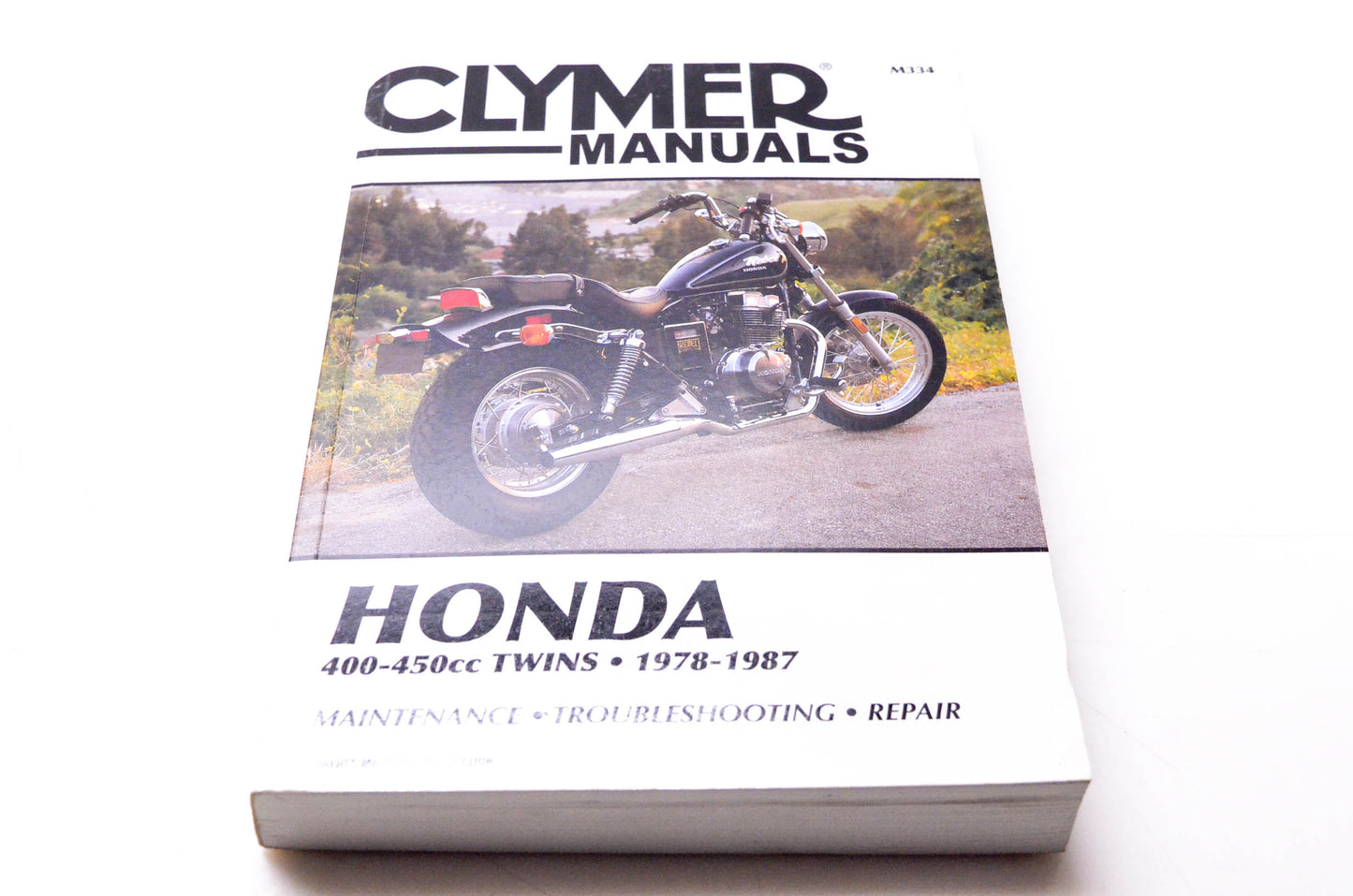 Clymer Manuals M334, 7U1, 16-448 Honda 400-450cc Twins 1978-1987 Maintenance Troubleshooting Repair