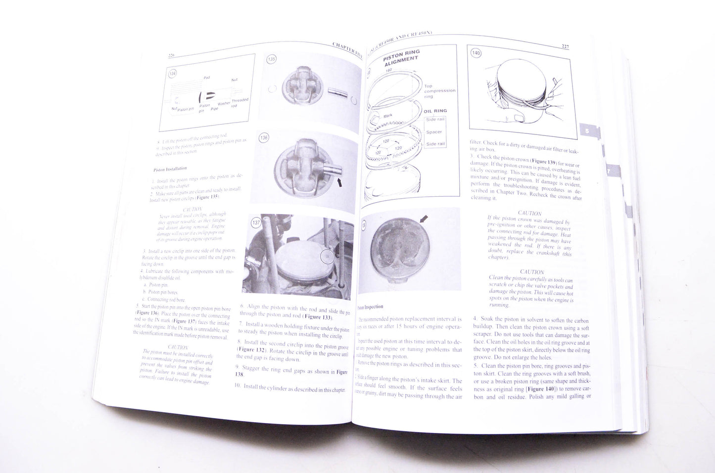 Clymer Manuals M352, 0-89287-928-9 HondaCRF250R CRF250X CRF450R CRF450X Maintenance Troubleshooting Repair