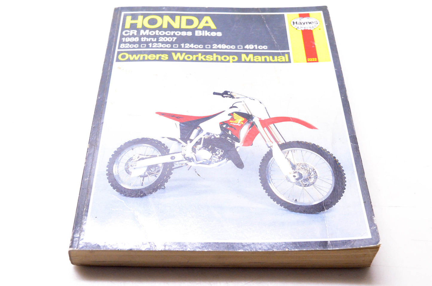 Haynes 1-56392-892-2 Honda CR Motocross Bikes 1986 thru 2007 Owner's Manual