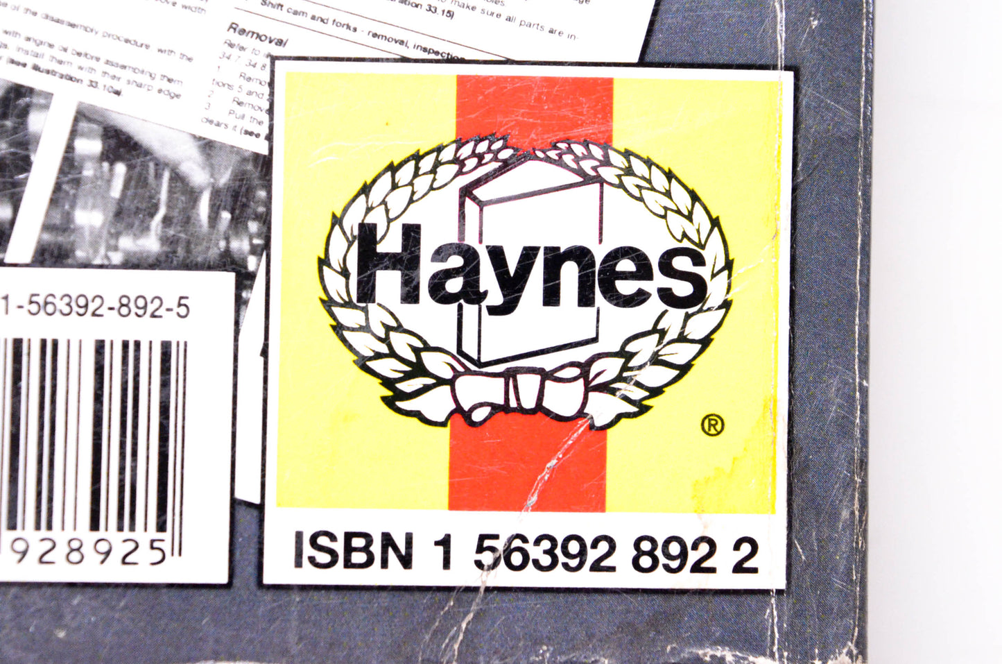 Haynes 1-56392-892-2 Honda CR Motocross Bikes 1986 thru 2007 Owner's Manual