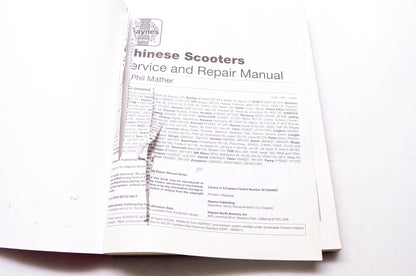 Haynes 978 0 85733 646 0 Chinese Taiwanese & Korean Scooters Service & Repair Manual