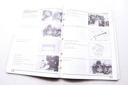 OEM Honda 61KS601 Service Manual 86-87 CR125R