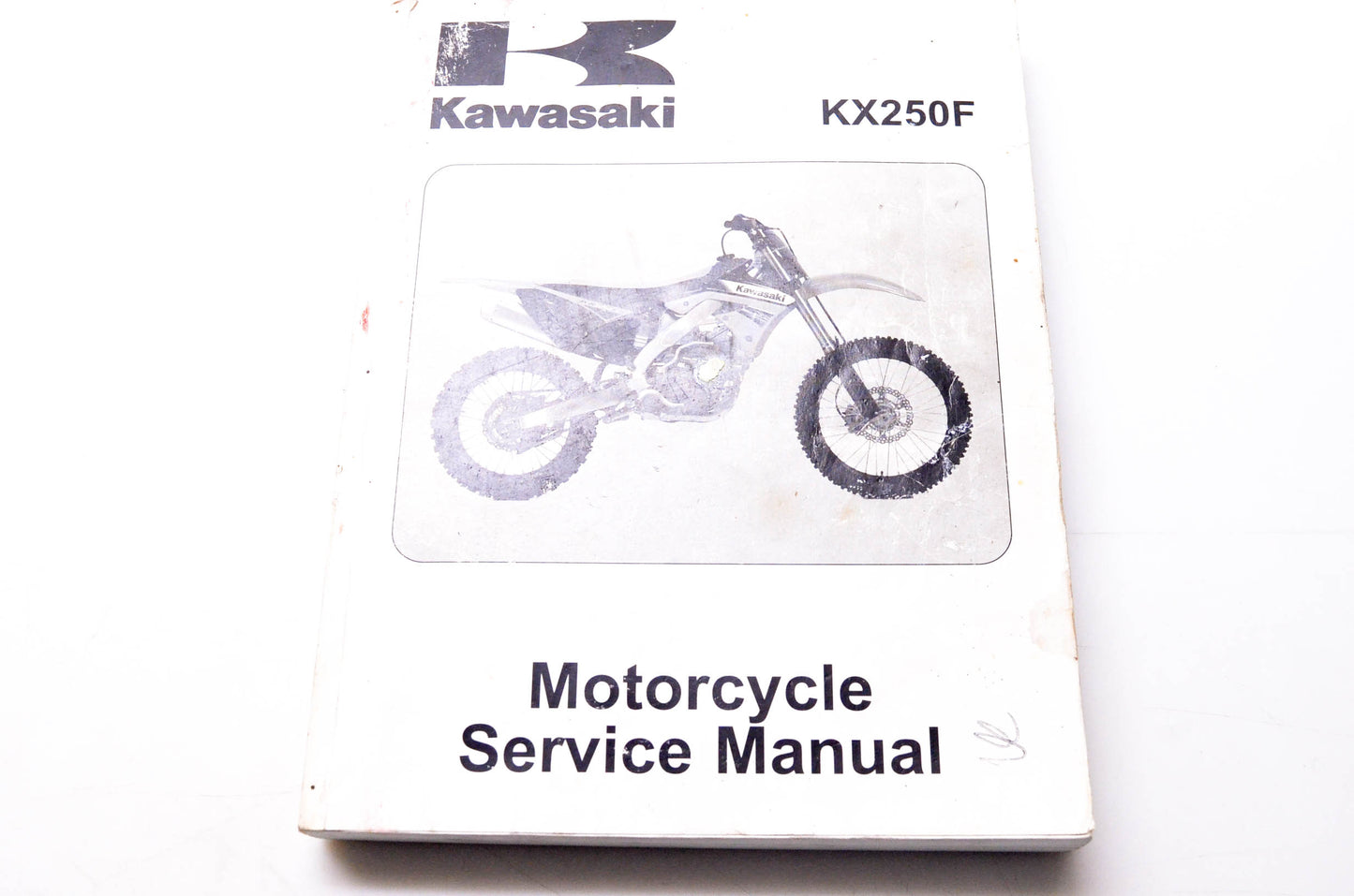OEM Kawasaki 99924-1437-31 KX250F Motorcycle Service Manual