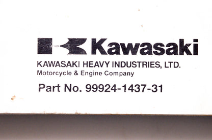 OEM Kawasaki 99924-1437-31 KX250F Motorcycle Service Manual