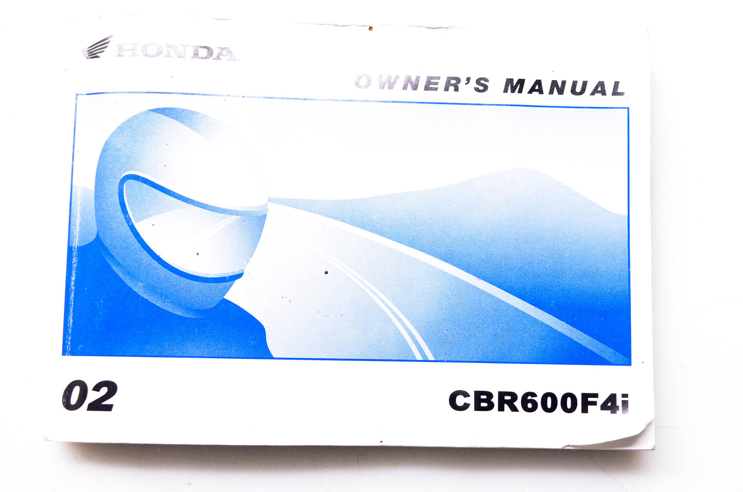 OEM Honda 31MBW630 Owner's Manual 02 CBR600F4i