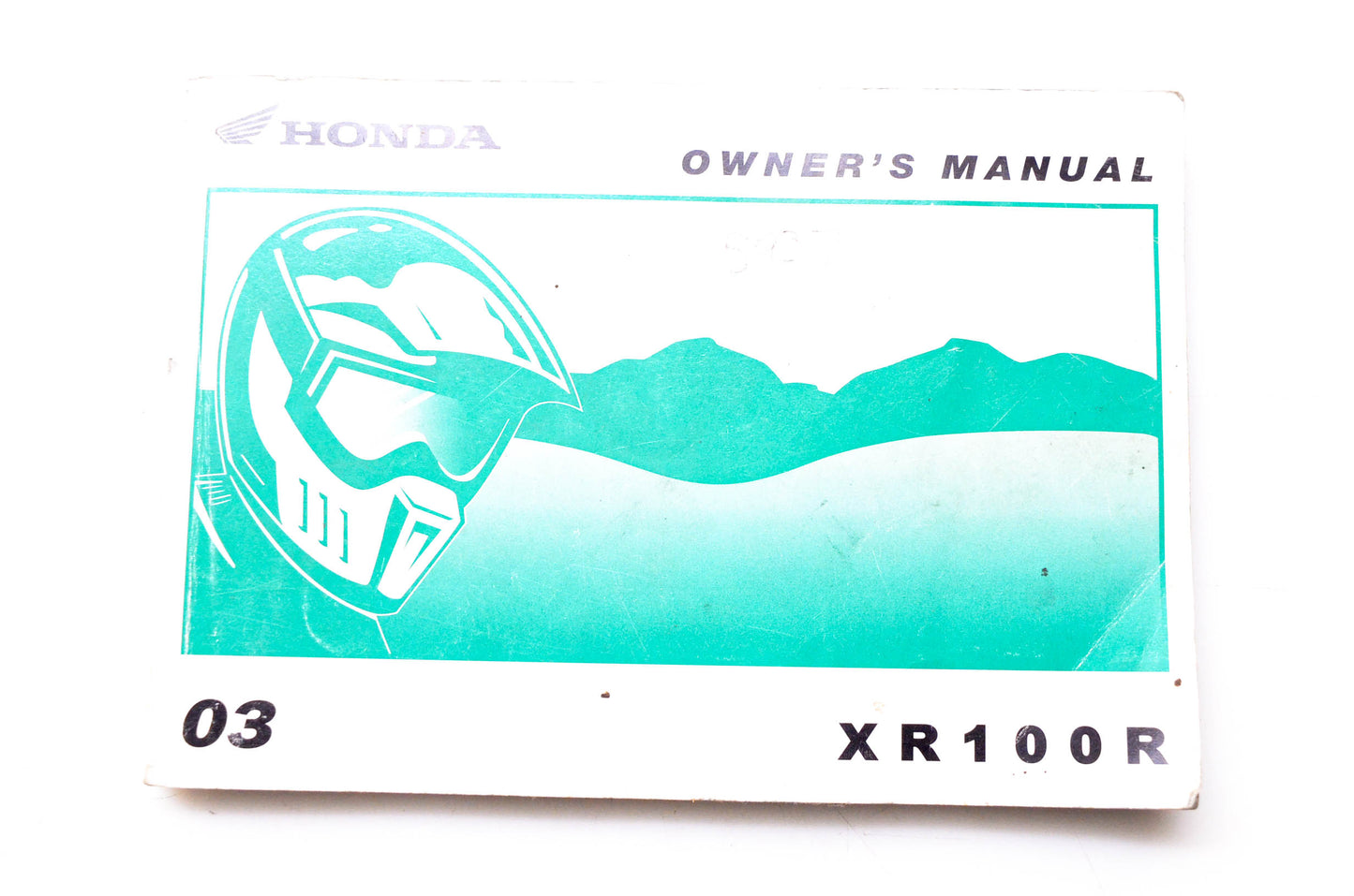 New OEM Honda 31KN4780 Owner's Manual 03 XR100R NOS