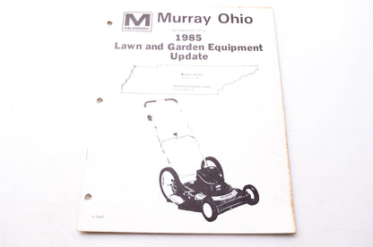 Murray Ohio F-7541 1985 Lawn & Garden Equipment Update