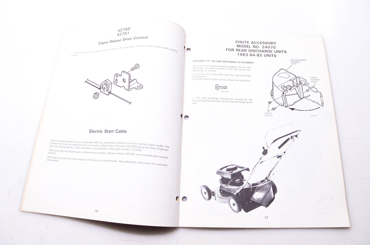 Murray Ohio F-7541 1985 Lawn & Garden Equipment Update