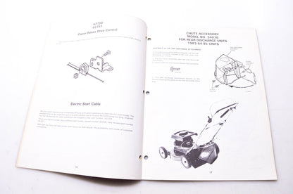 Murray Ohio F-7541 1985 Lawn & Garden Equipment Update