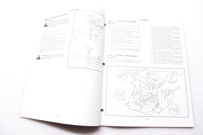 Murray S-1014 Supplement Service Information 1987 Murray Models