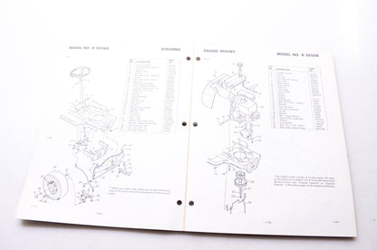 Murray S-1035 Lawn & Garden 1988 Genuine-Engineered Service Parts