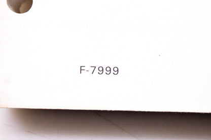 Murray F-7999 Lawn & Garden 1986 Genuine-Engineered Service Parts
