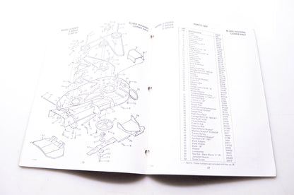 Murray F-5992 Lawn & Garden 1982 Genuine-Engineered Service Parts