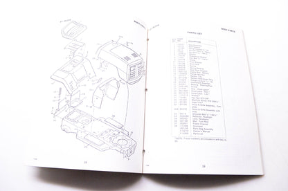 Murray F-5344 Lawn & Garden 1981 Genuine-Engineered Service Parts