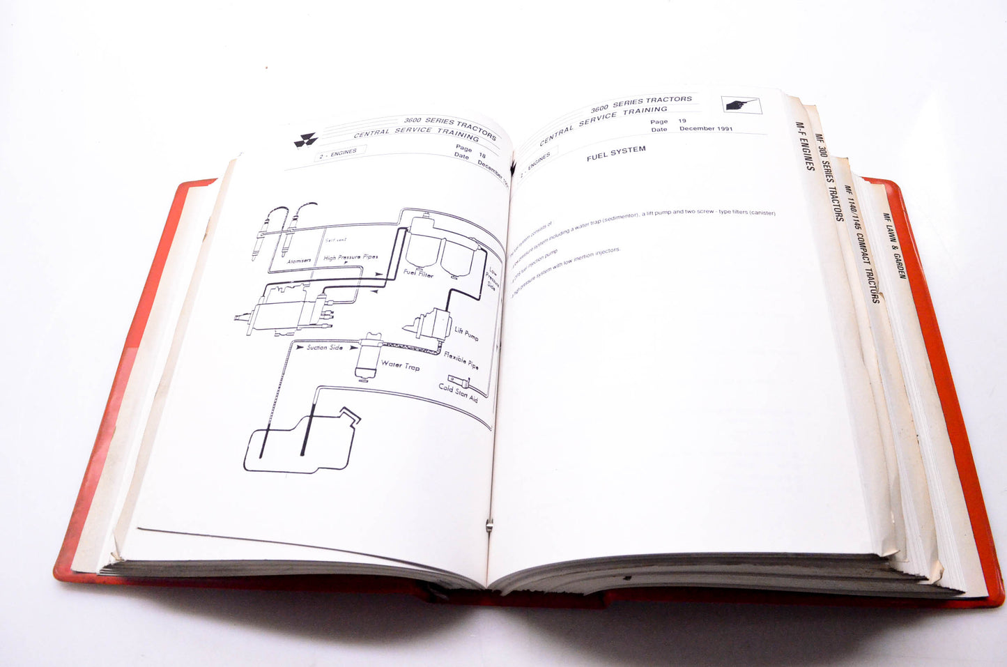 Massey-Ferguson GTI 0003 Service Training Binder