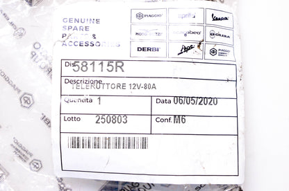 Piaggio 58115R, 250803 Remote Control Switch NOS