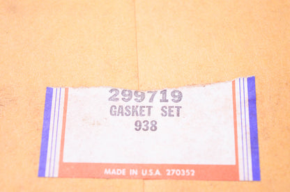 New OEM Briggs & Stratton 299719 Gasket Kit NOS