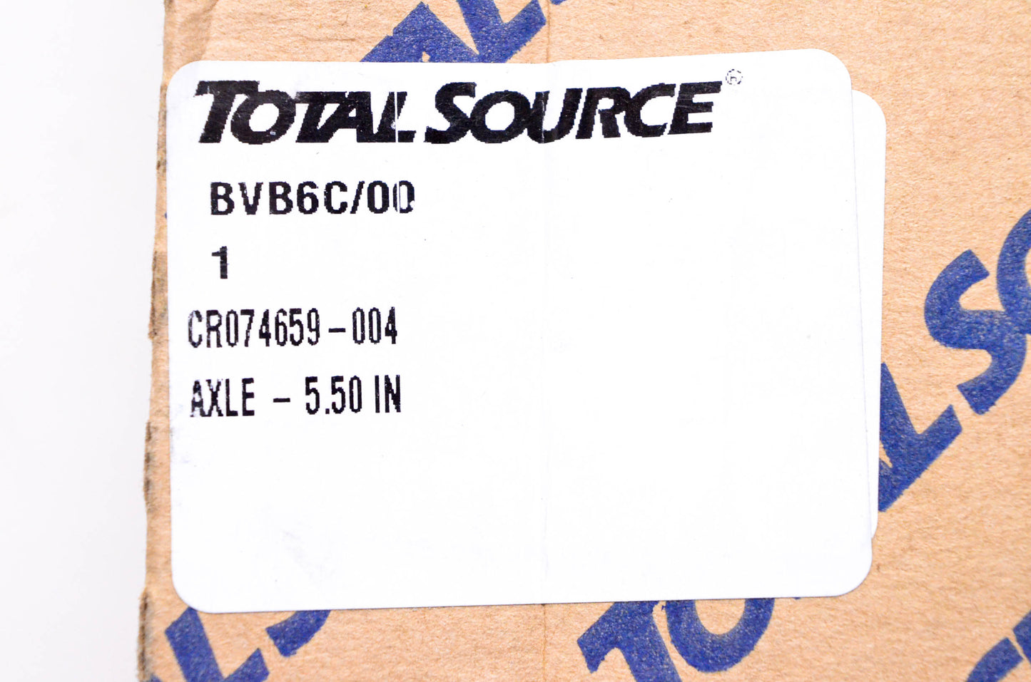 Total Source 074659-004, CR074659-004 5.5in Axle fits Crown NOS