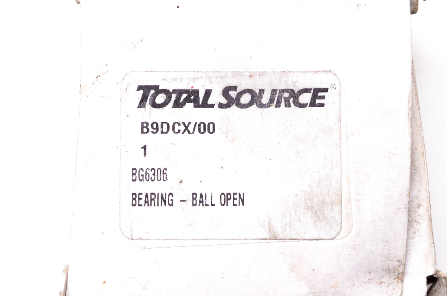 Total Source 6306, BG6306 Bearing NOS