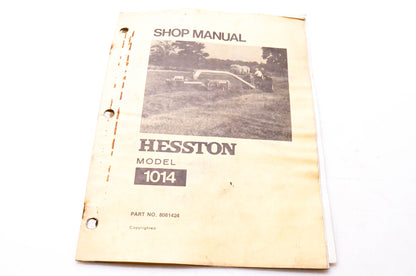 Hesston 8081424 Shop Manual Model 1014
