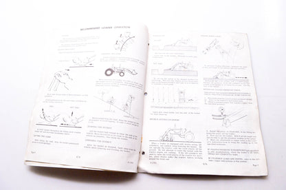 Kubota F-1583-1-77 Owner's Manual Model 1200 Loader