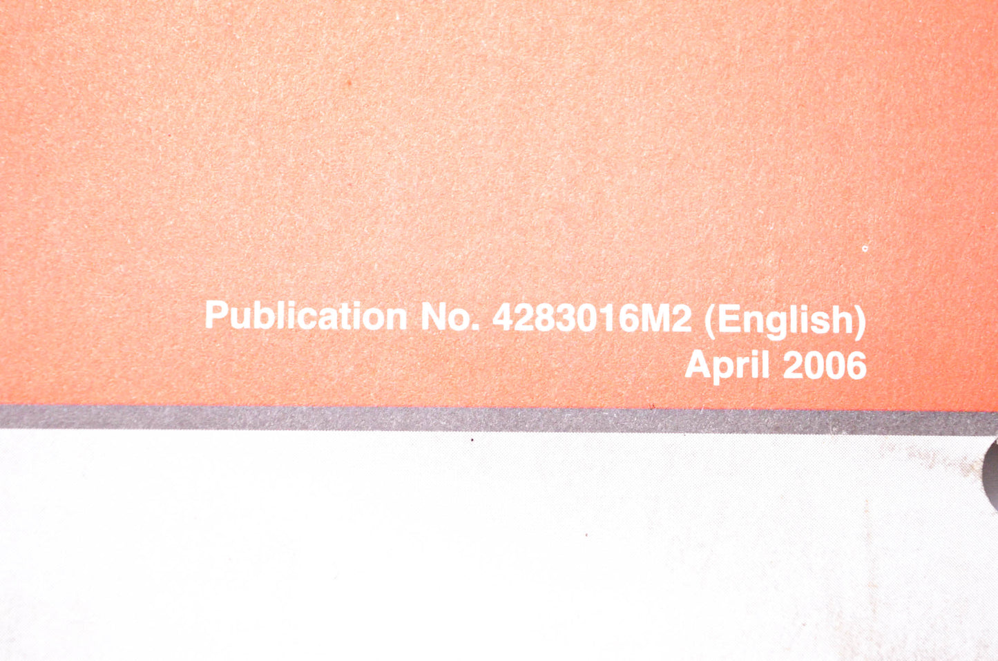 Massey-Ferguson 4283016M2 1560 Compact Tractor Operator Instruction Book