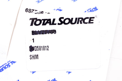 Total Source 581812, D581812 Shim fits Doosan NOS