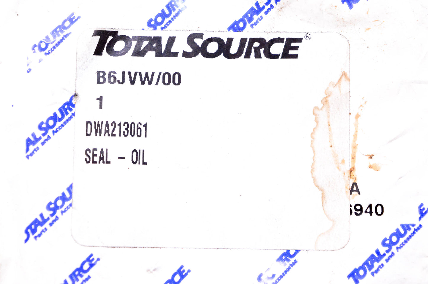 Total Source A213061 Oil Seal fits Daewoo NOS
