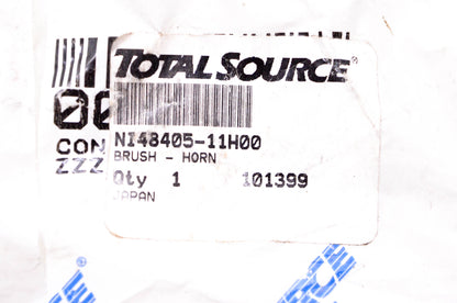 Total Source 48405-11H00, NI48405-11H00 Horn Brush fits Nissan NOS