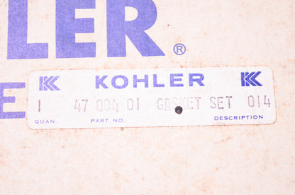 Kohler 47 004 01, 47-004-01, PKW-0190 Gasket Kit NOS