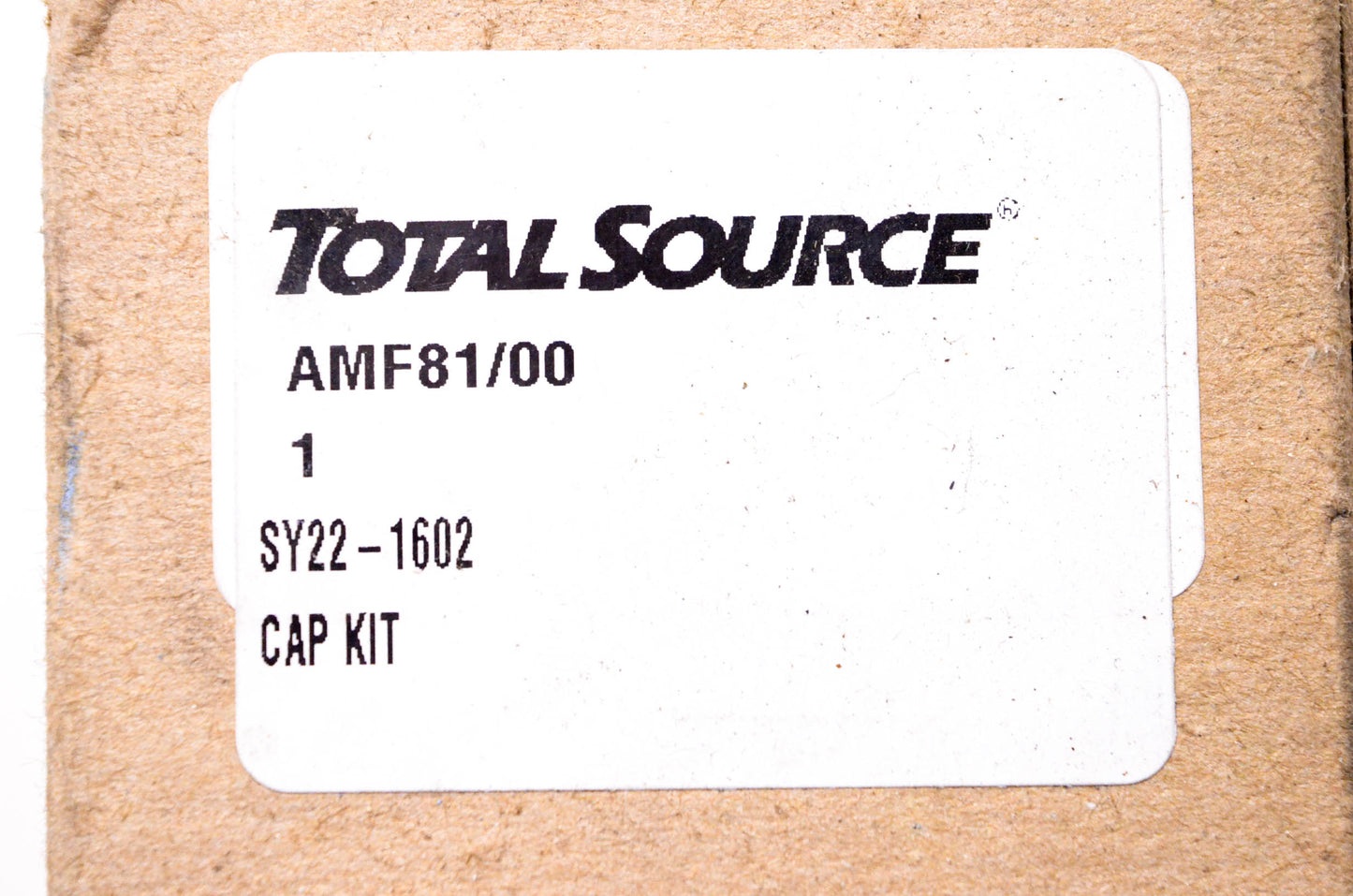Total Source SY22-1602 Cap Kit NOS