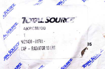 Total Source 21430-01F01, NI21430-01F01 Radiator Cap fits Nissan NOS