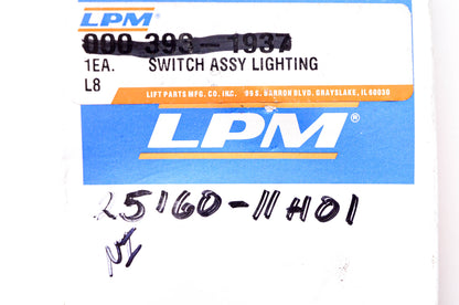 LPM 000 393-1937, 25160-11H01 Lighting Switch Assembly NOS