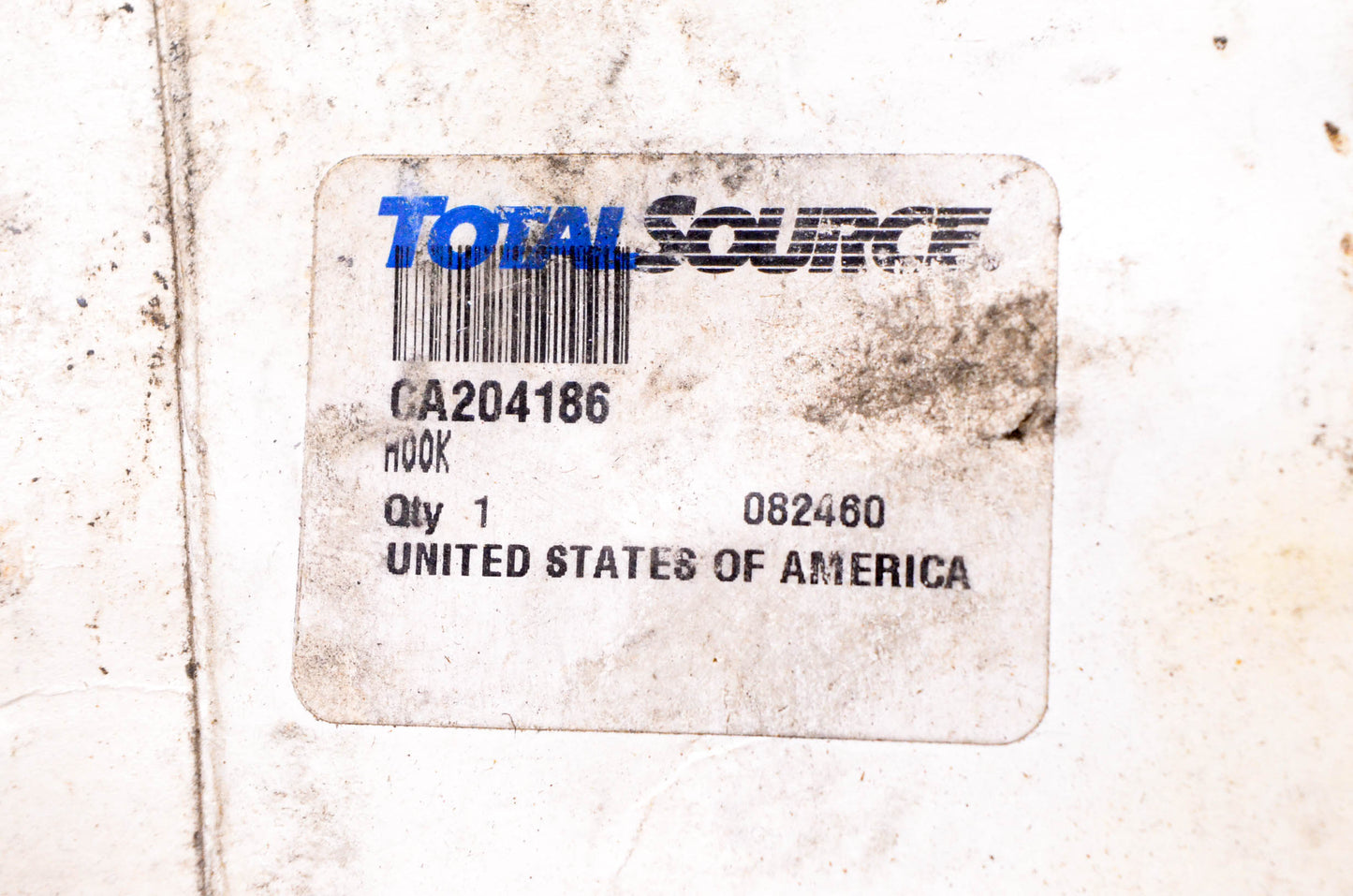 Total Source 204186, CA204186 Lower Hook fits Cascade NOS