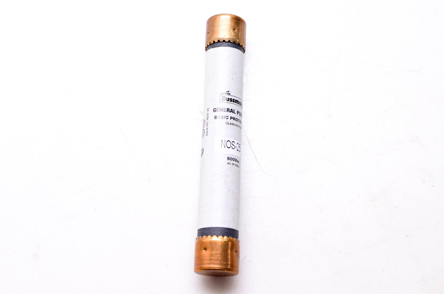 Bussmann NOS-25, ND87-85 General Purpose Basic Protection Class K5 Fuse NOS