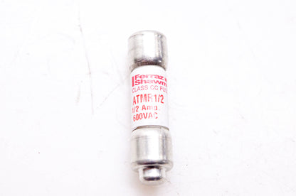 Ferraz Shawmut ATMR1/2, 600VAC Class CC Fuse 1/2 Amp 600 VAC NOS – In ...