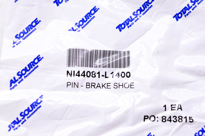 Total Source 44081-L1400, NI44081-L1400 Brake Shoe Pin fits Nissan NOS
