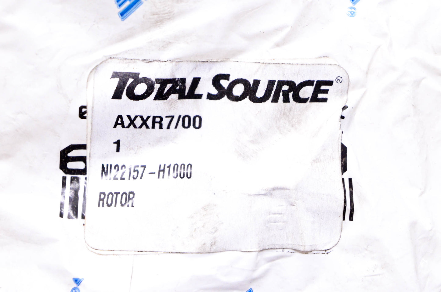 Total Source 22157-H1000 Rotor fits Nissan NOS