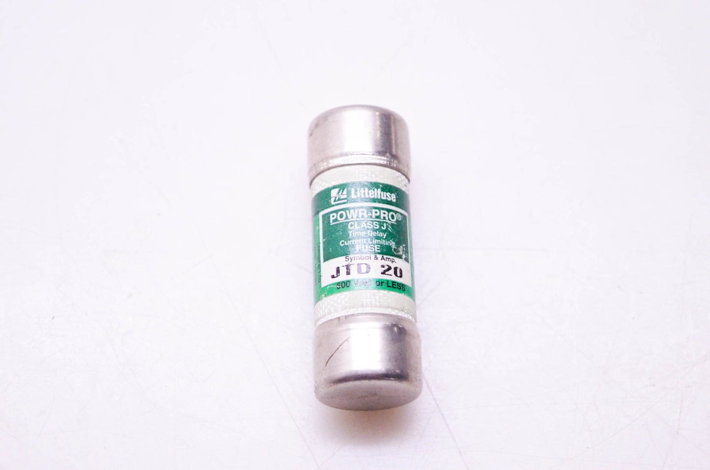 Littelfuse JTD 20, ND87-48 Power-Pro Class J Time Delay Current Limiting Fuse NOS