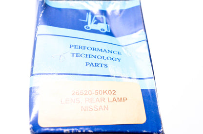 Performance Technology Parts 26520-50K02 Rear Lamp Lens fits Nissan NOS