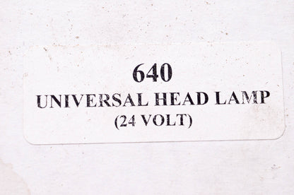 Peterson Mfg. 640 Universal Head Lamp NOS